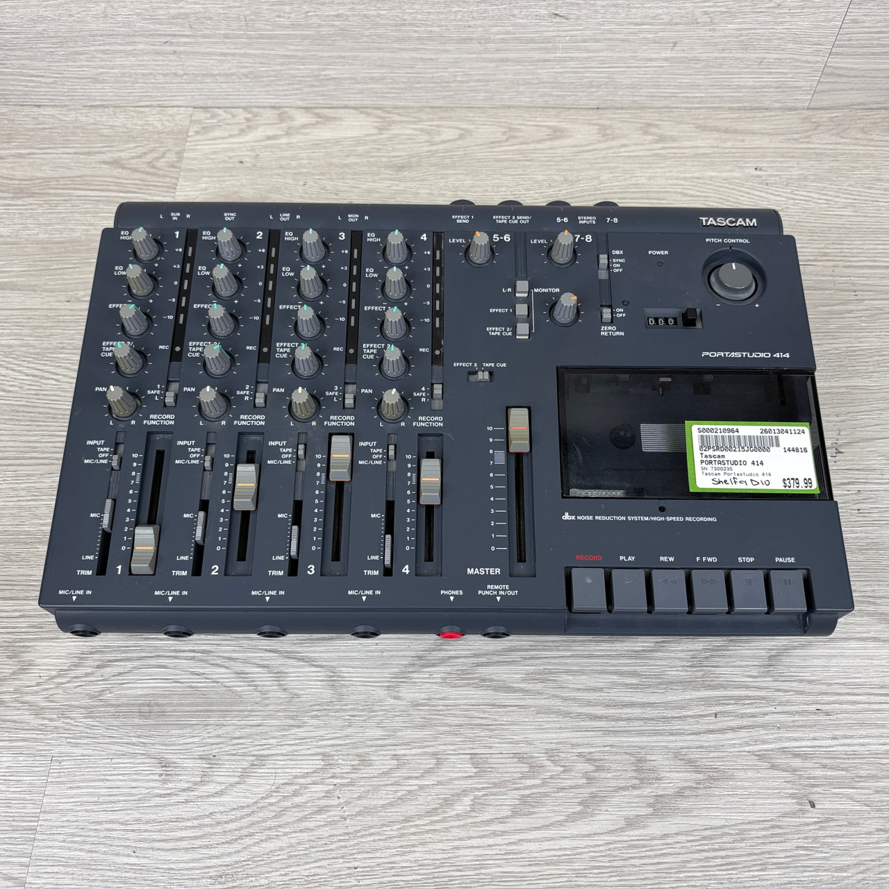 TASCAM PORTASTUDIO 414 マルチトラックレコーダー ジャンク TASCAM PORTASTUDIO 414 マルチトラックレコーダー ジャンク｜Yahoo