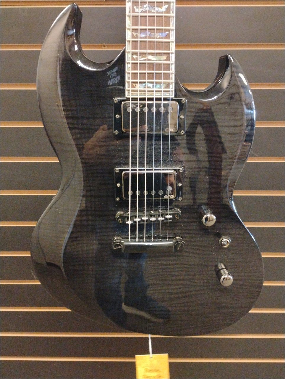 Used ESP VIPER 1000 Electric Guitar Black 6-String