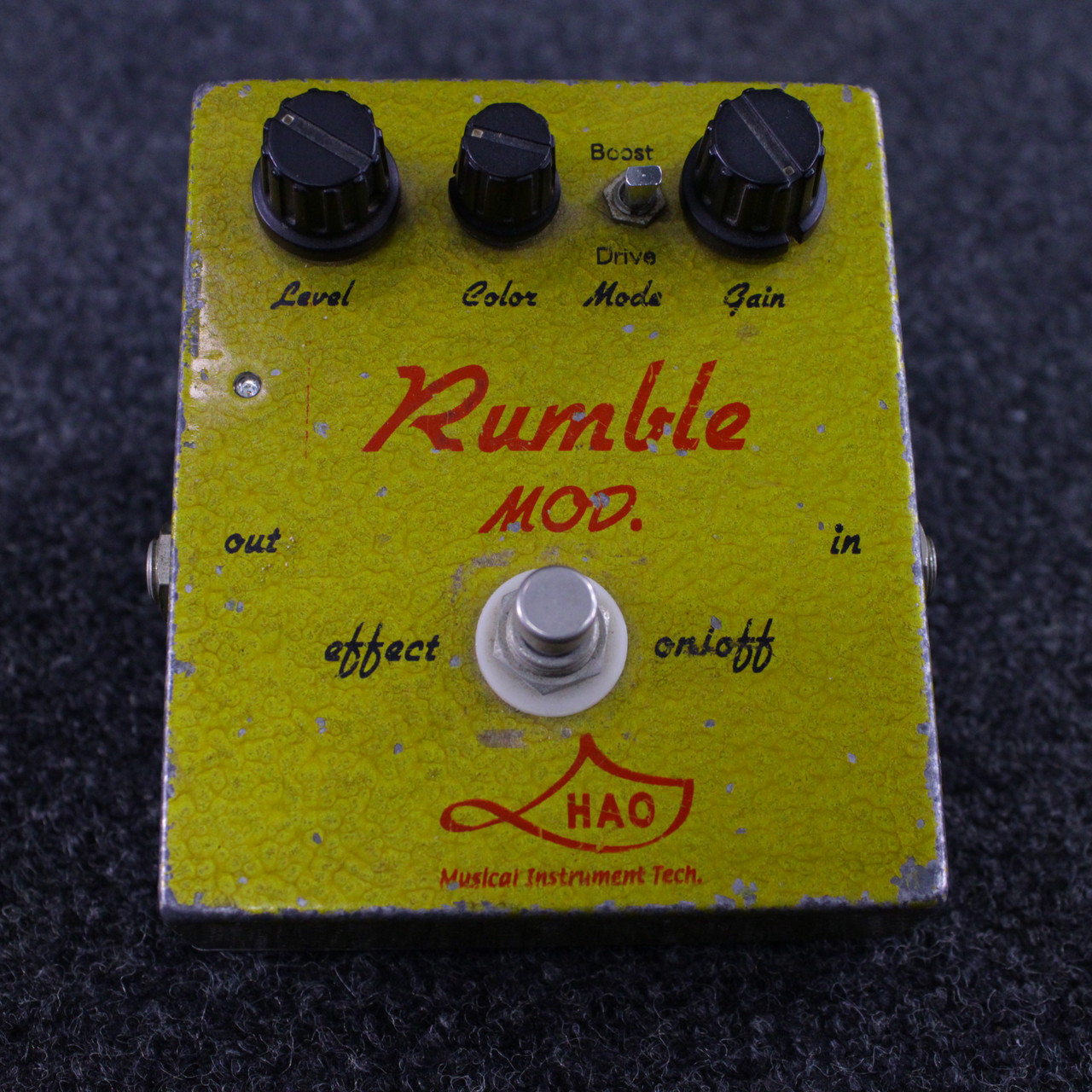 Used HAO RUMBLE MOD DUMBLE Overdrive Pedal