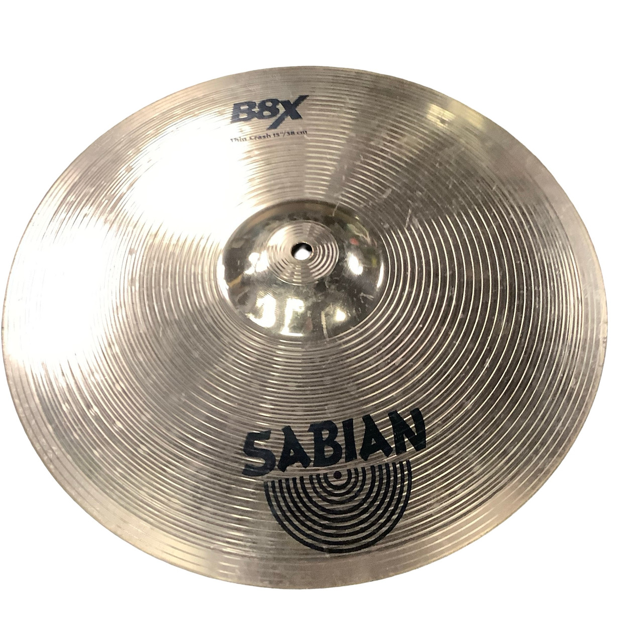 Used Sabian B8X THIN CRASH 15 Crash Cymbal 15
