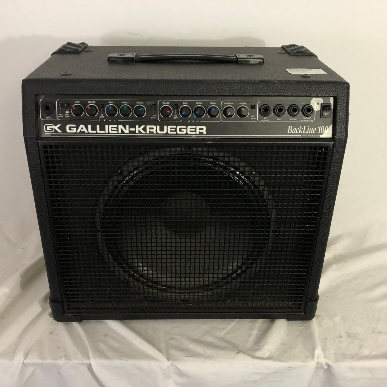 Used Gallien Krueger BACKLINE 100 1 x 12 Solid State Amplifier 1 x 12