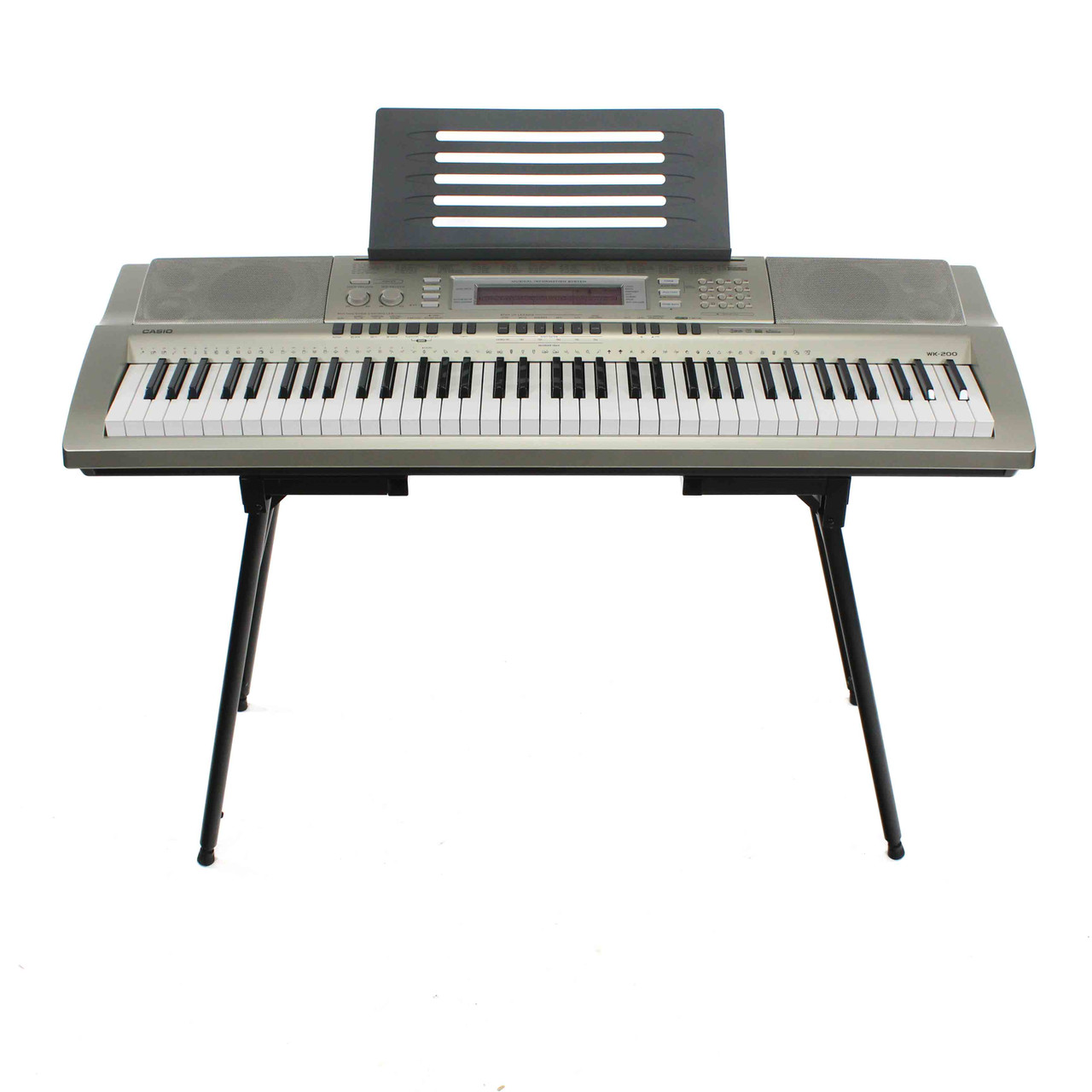 Used Casio WK-200 61-Key Keyboard 61-Key