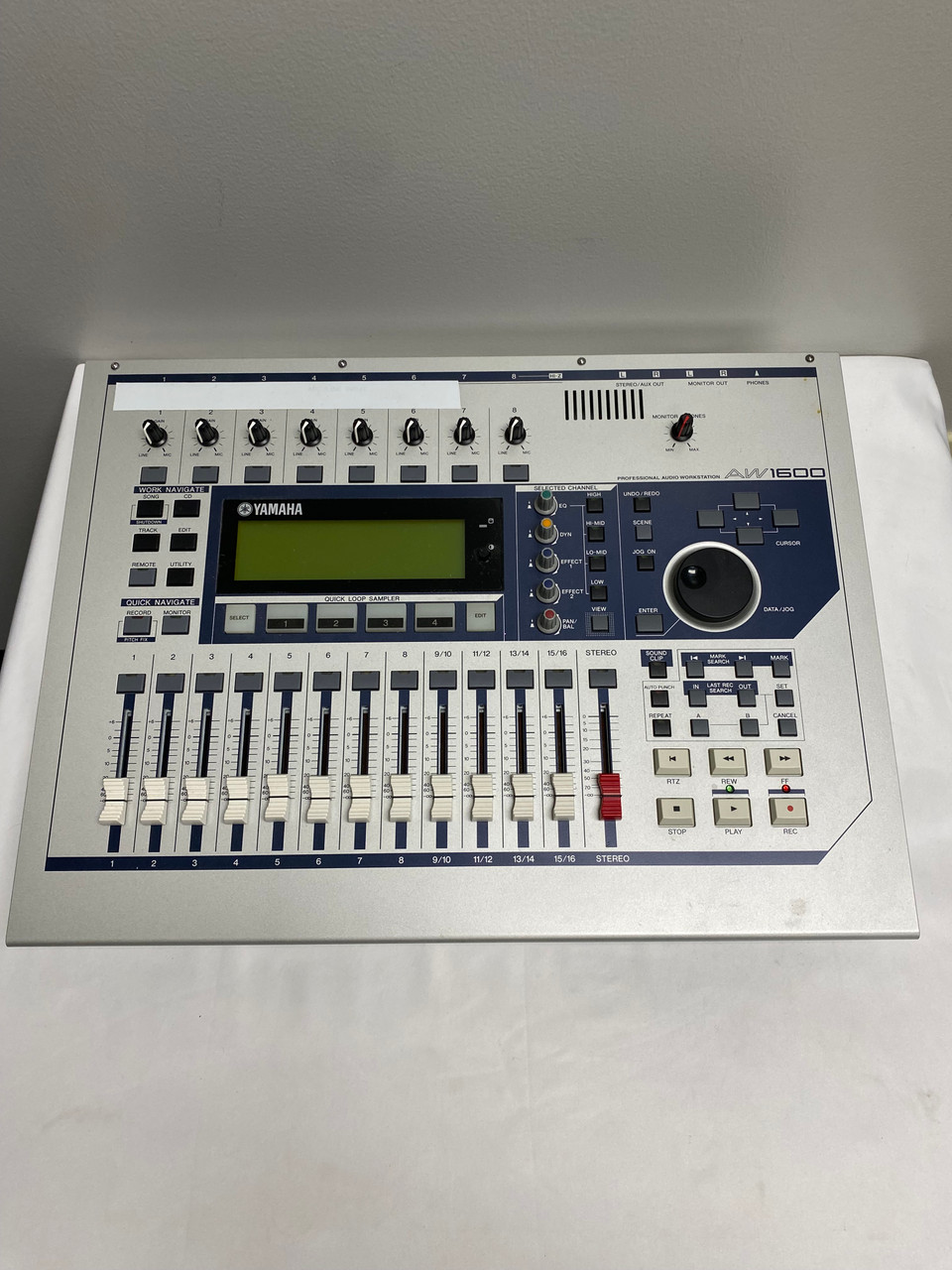 Used Yamaha AW1600 PRO AUDIO WORKSTATION Recording Device