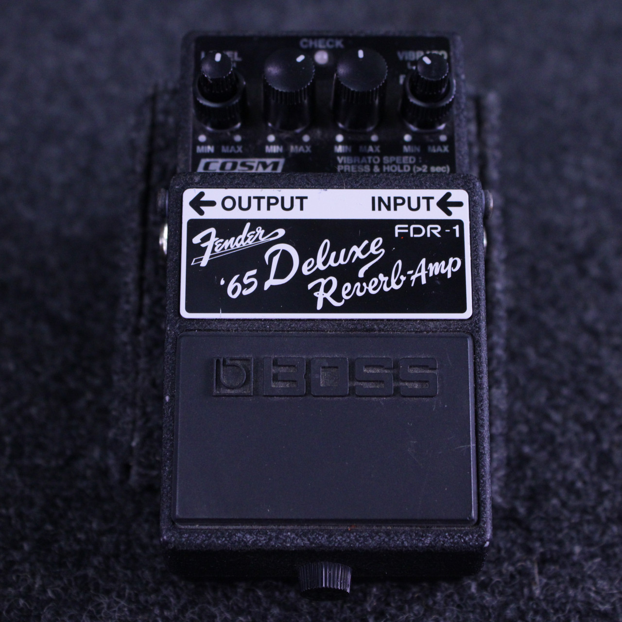 Used Fender FDR-1 65 DELUXE REVERB PEDAL Guitar PreAmp Pedal