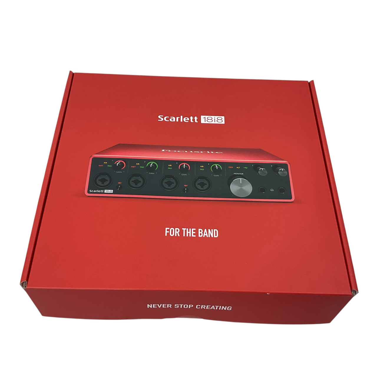 Used Focusrite SCARLETT 18I8 3RD GEN Computer Interface 4 A Used Focusrite SCARLETT 18I8 3RD GEN Computer Interface 4 A