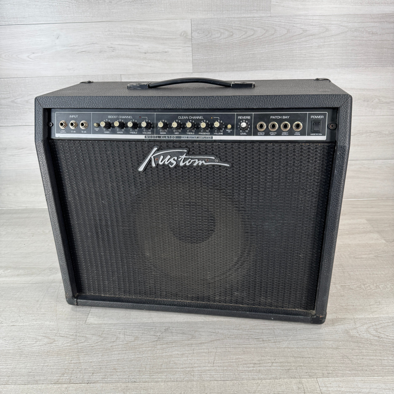Used Kustom Model KLA100 - 1 x 12-inch 100-watt Guitar Combo Amplifier