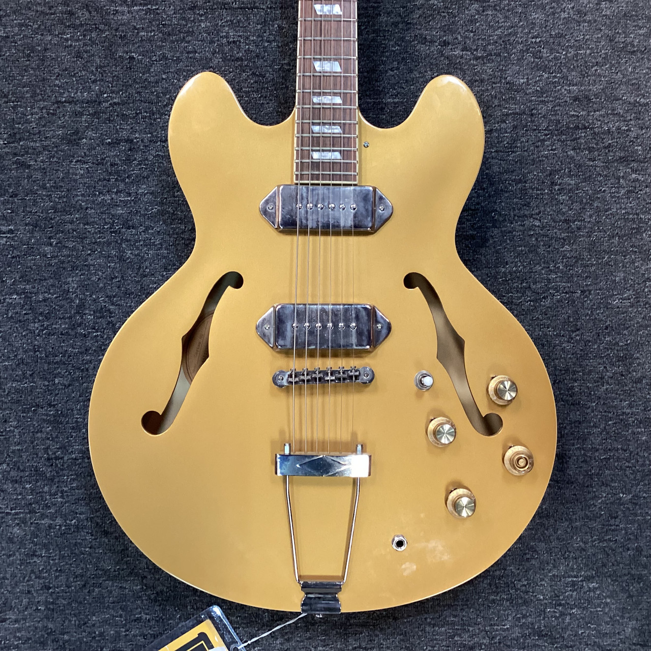 Used Epiphone CASINO Semi-Hollow Electric Guitar Goldtop 6-String