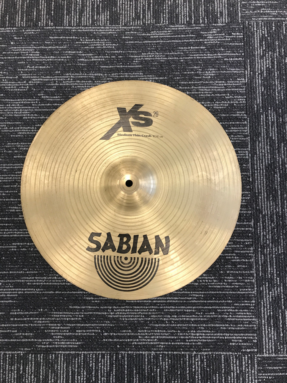 サリアン Used Sabian XS20 16IN MEDIUM THIN CRASH Crash Cymbal 16