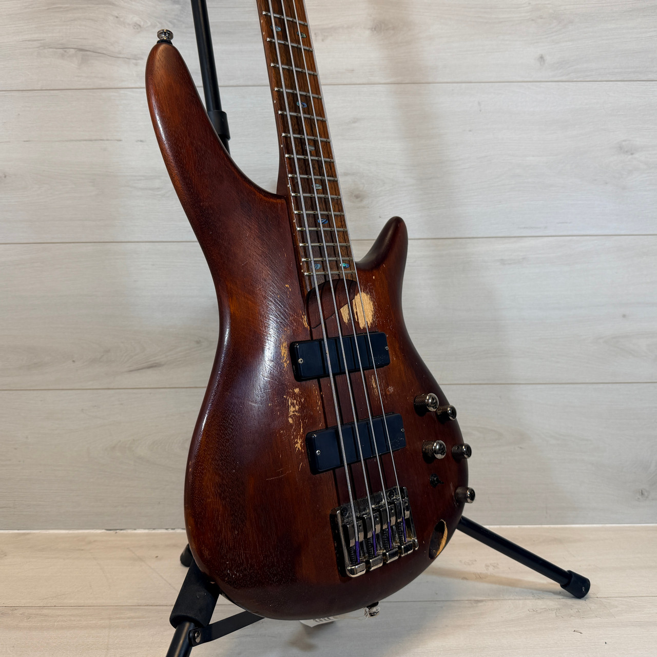 Used Ibanez SDGR SR500 Bass Guitar Wood 4-String