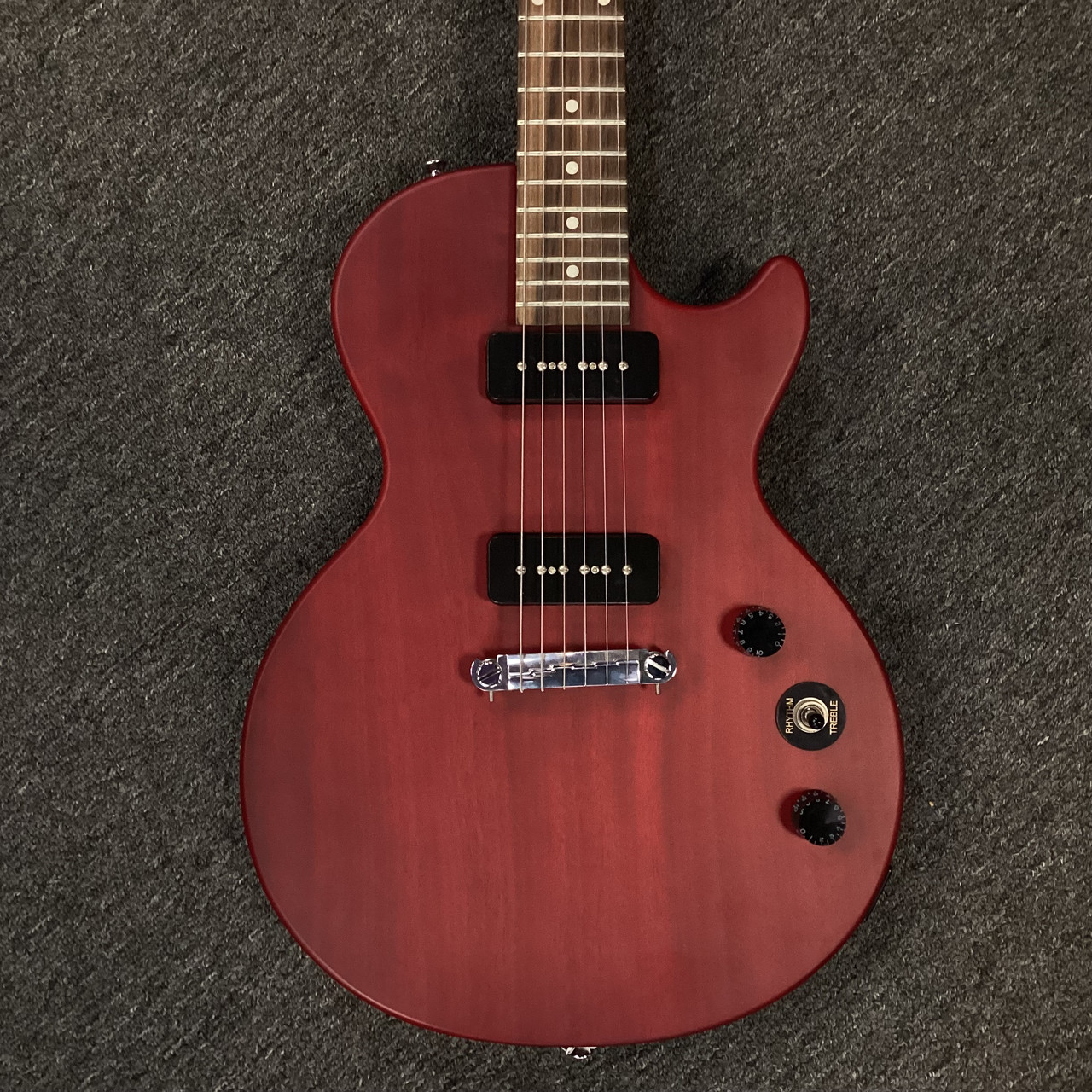 Used Epiphone LES PAUL SPECIAL I P90 LP Type Electric Guitar Red 6 