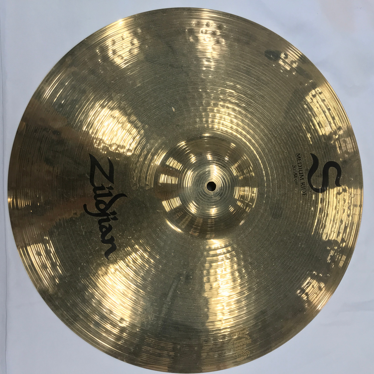 Used Zildjian S SERIES MEDIUM RIDE 20 Ride Cymbal 20