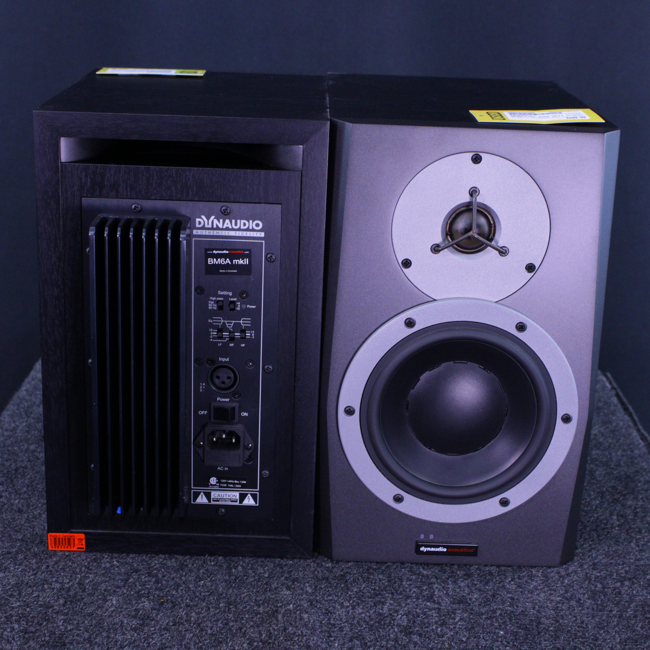 Used Dynaudio ACOUSTICS BM6A MKII STUDIO MONITORS Powered Studio