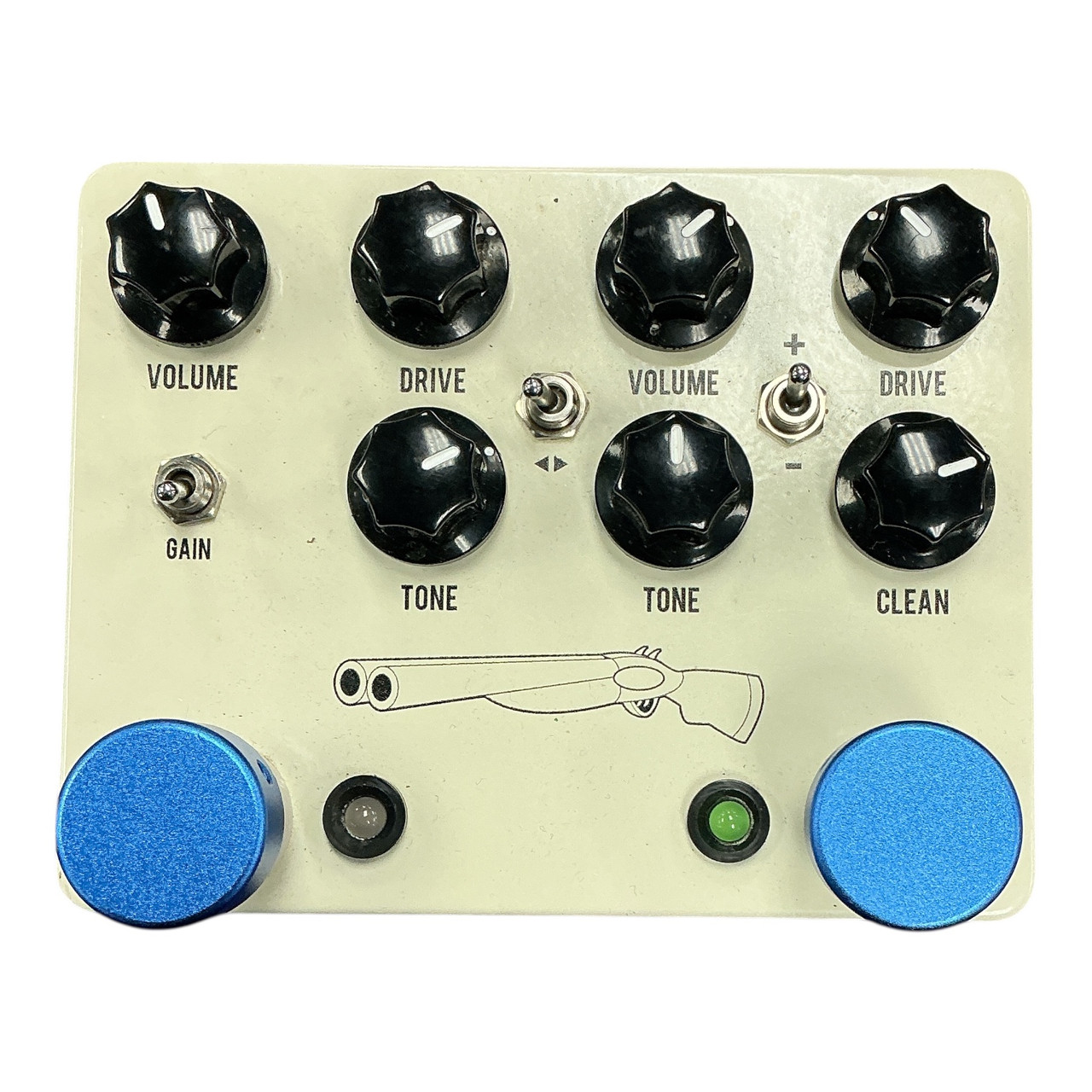 JHS Pedals Double Barrel V4 クローン Used JHS Pedals DOUBLE BARREL V4 Overdrive Pedal