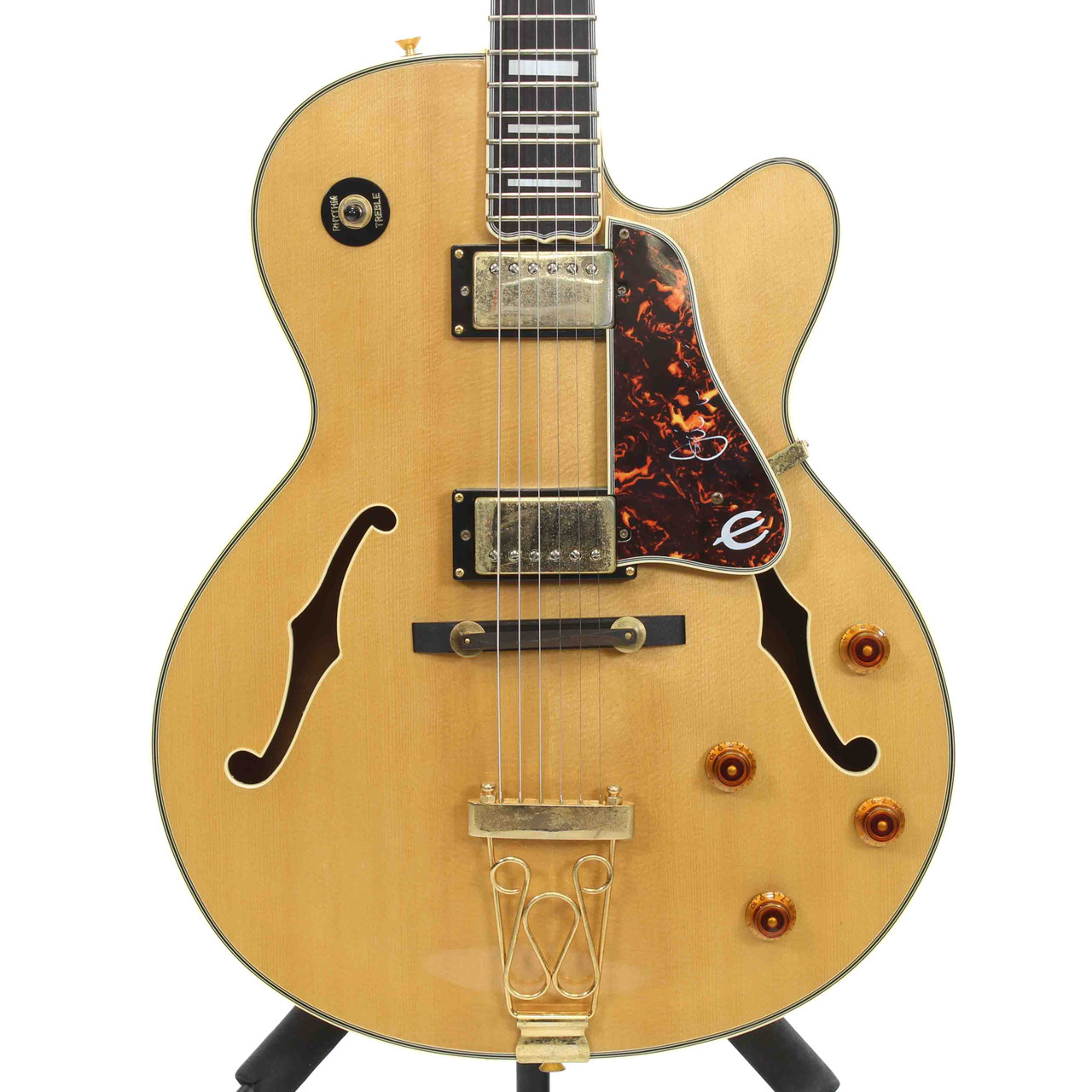 Used Epiphone JOE PASS EMPEROR Electric Guitar Natural 6-String