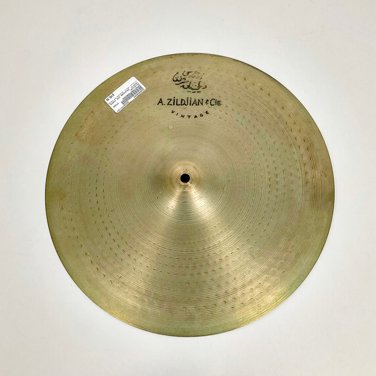 Used Zildjian 15IN A. Zildjian Cie Vintage Crash Cymbal