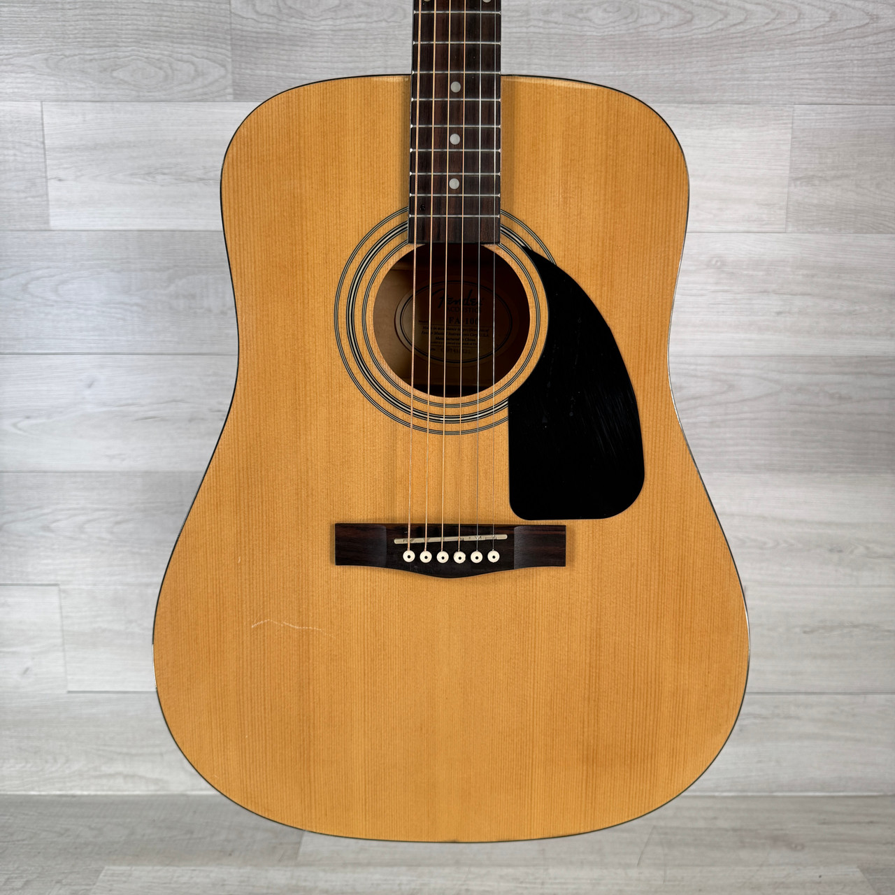 Used Fender FA-100 Acoustic Guitar - Natural