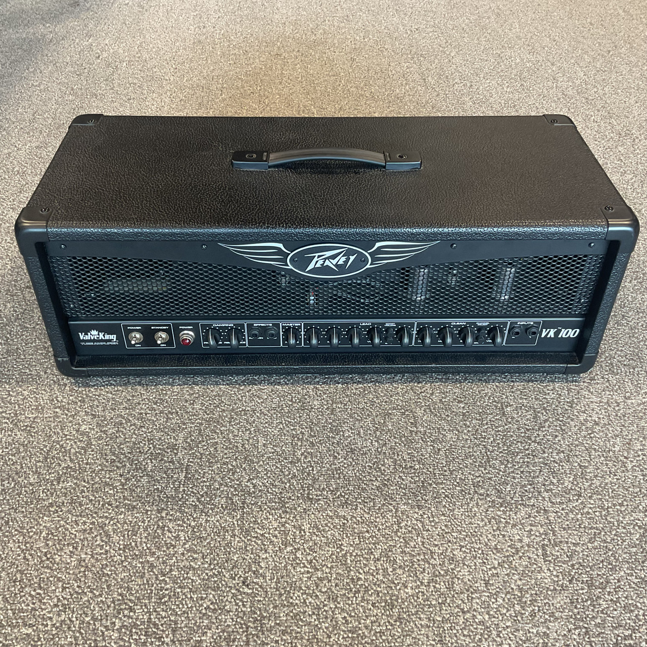 Used PEAVEY VK100 VALVE KING Tube Guitar Amplifier Head