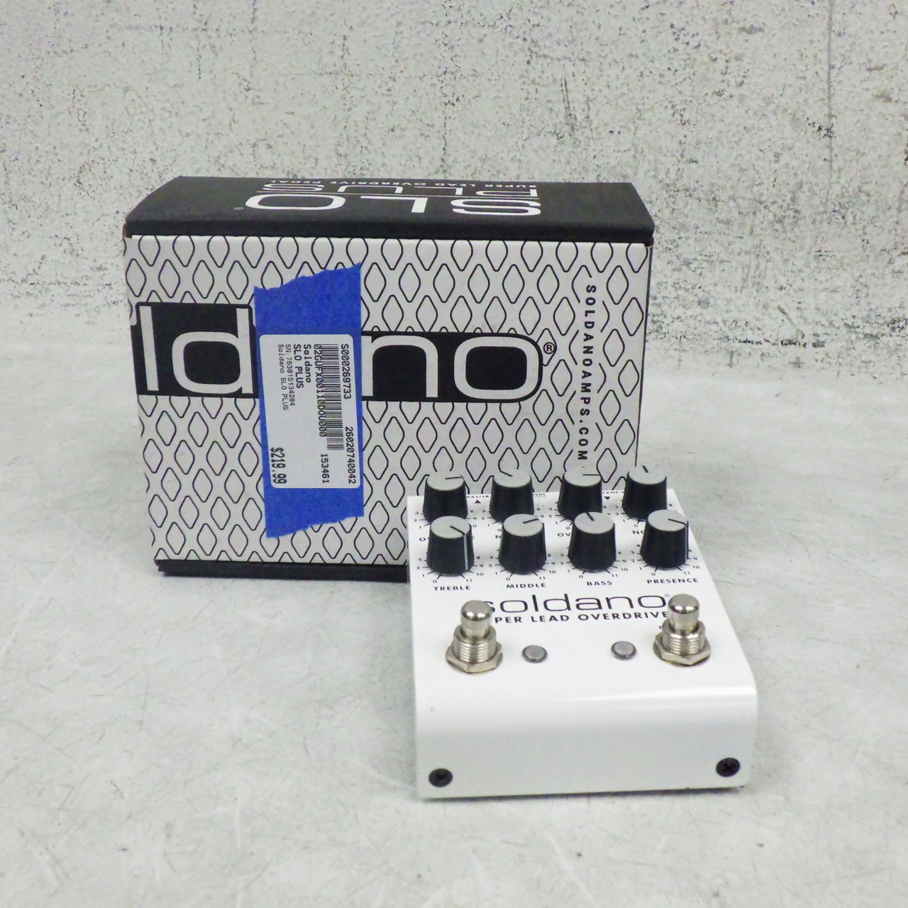 Used Soldano SLO PLUS Distortion Pedal