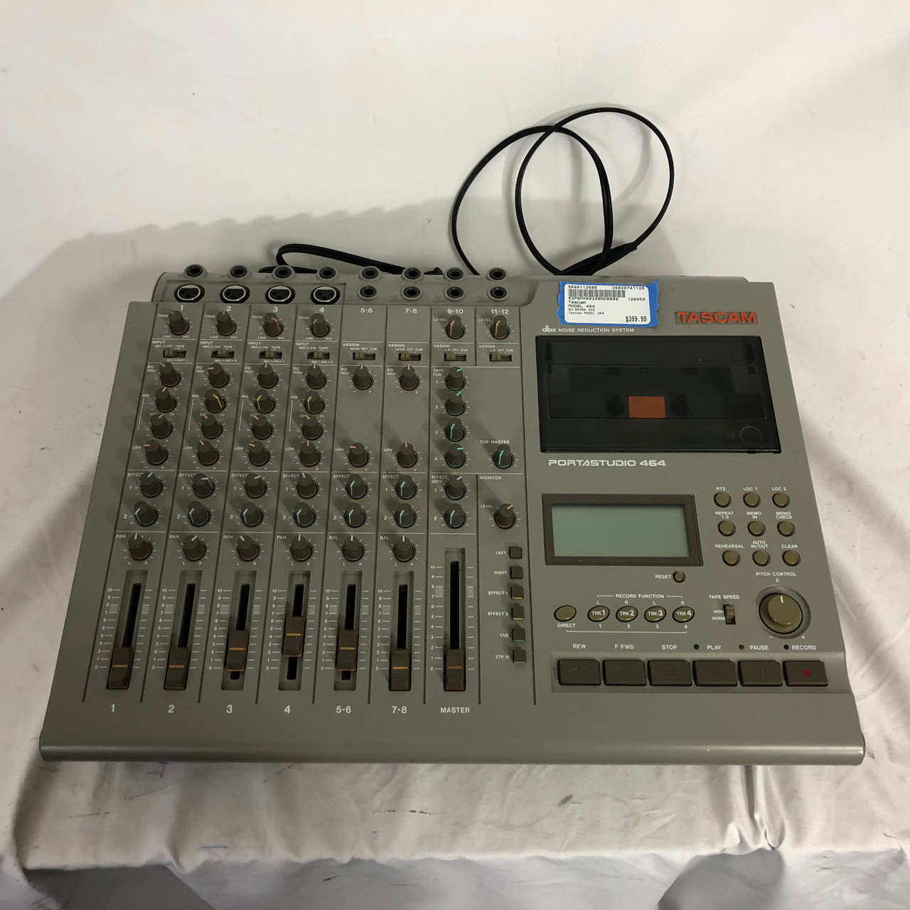 Used Tascam MODEL 464 Mixing Console
