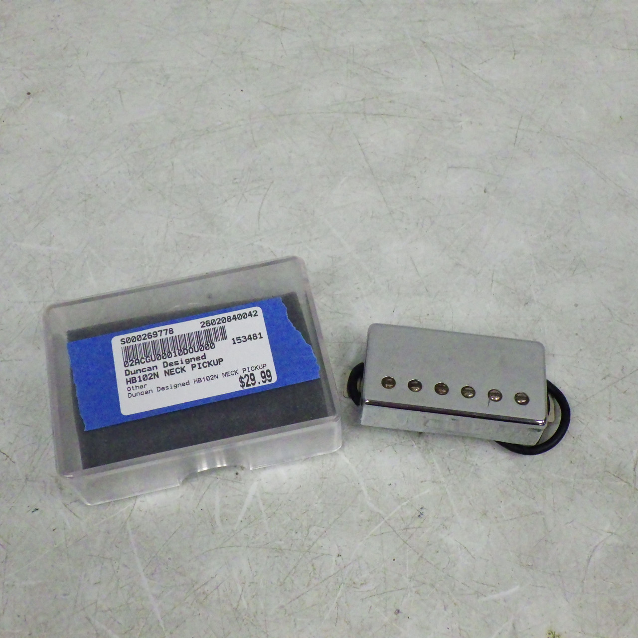 Used Duncan Designed HB102N NECK PICKUP Guitar Pickup