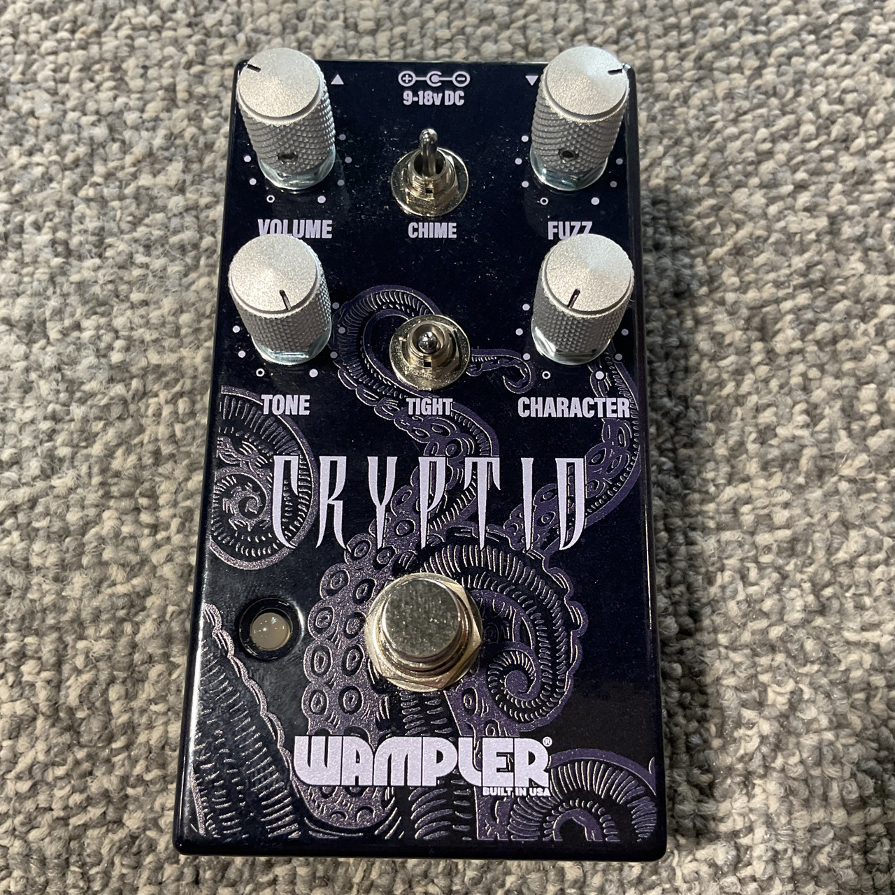Used WAMPLER CRYPTID Guitar Fuzz Pedal