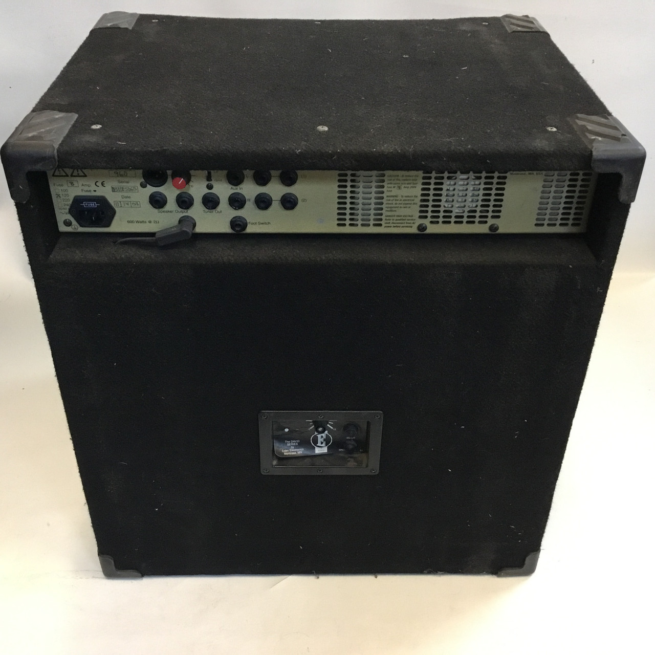 Eden Metro Bass Combo - METRO & David THE The 0 1 x Amp