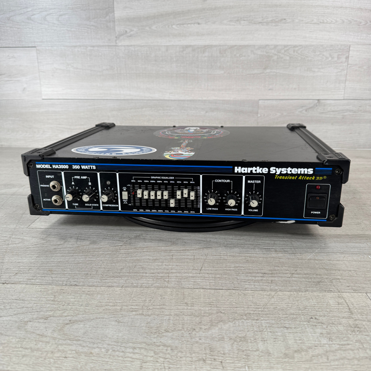 Used Hartke HA3500 - 350-watt Bass Amplifier Head