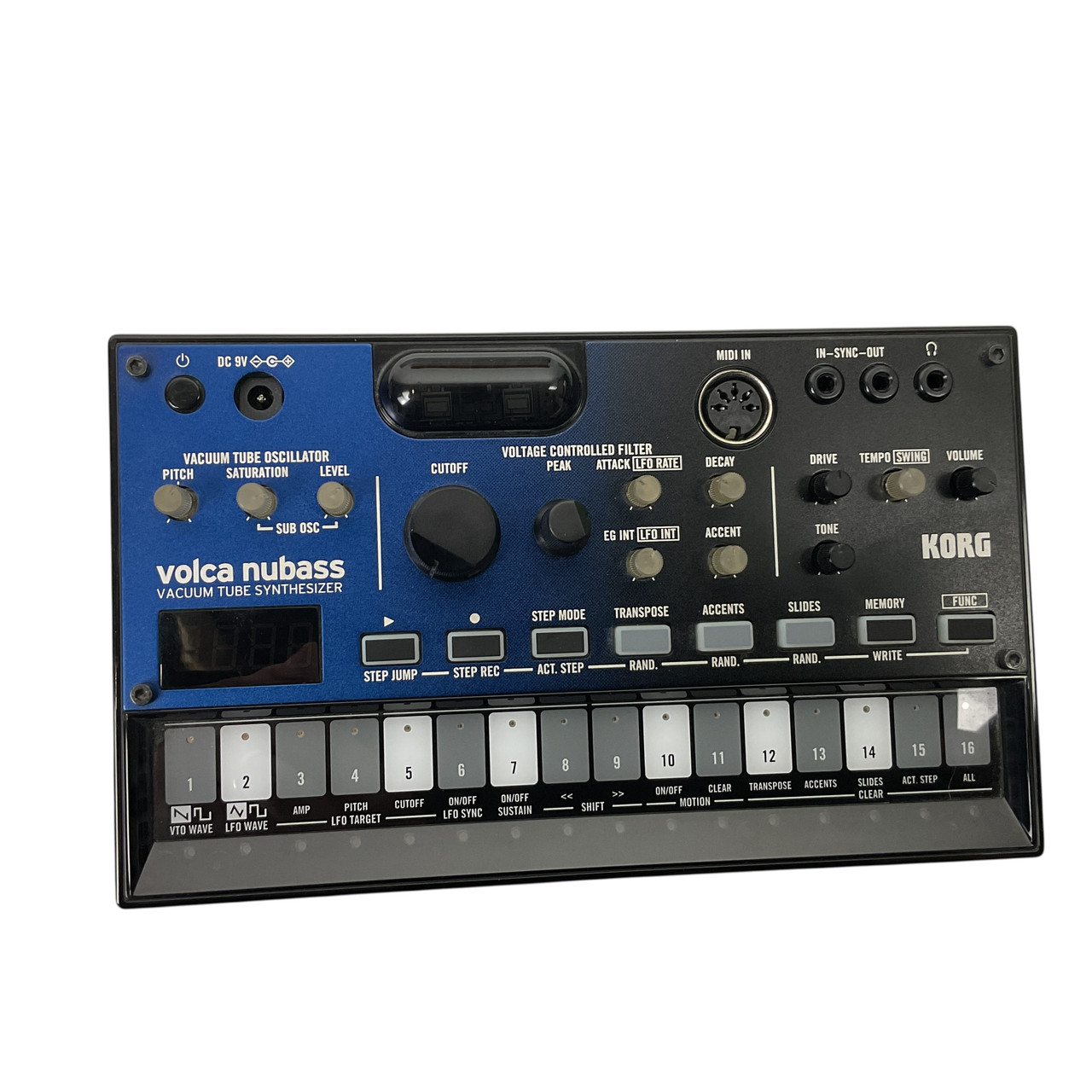 Used Korg VOLCA NUBASS Compact Synthesizer Compact