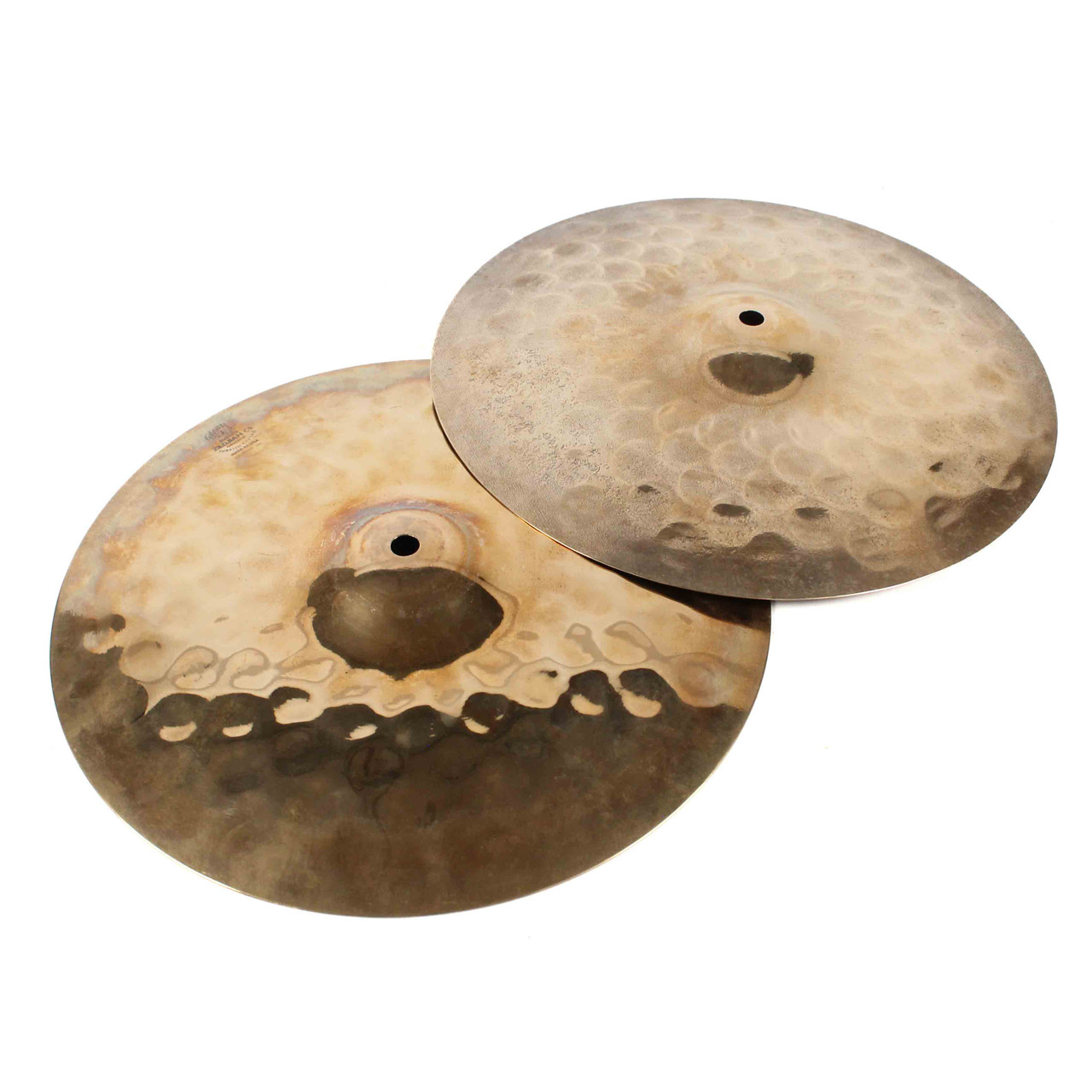 Used Zildjian POCKET HI HATS 13 Hi Hat Cymbals 13