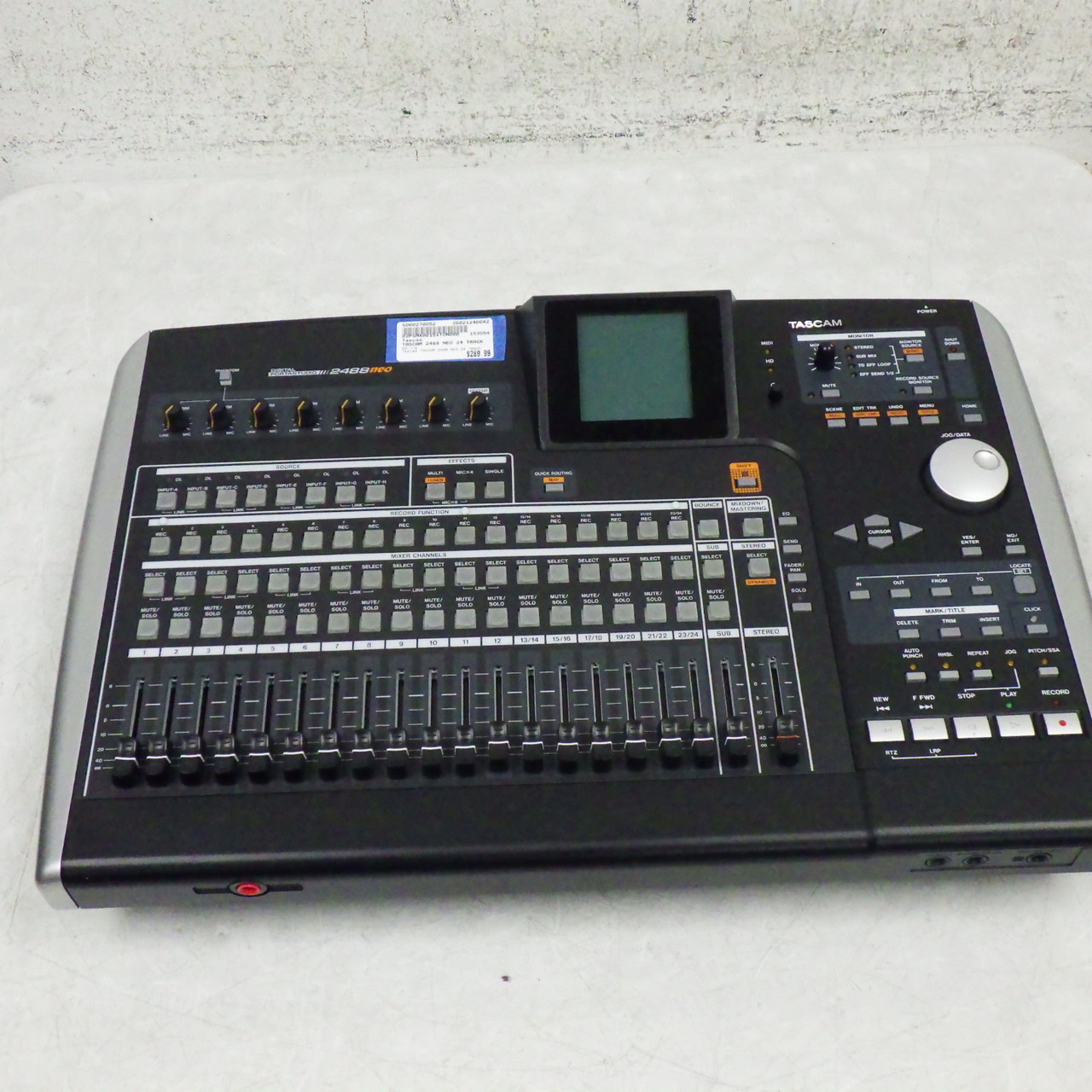Used Tascam TASCAM 2488 NEO 24 TRACK Powered Mixer