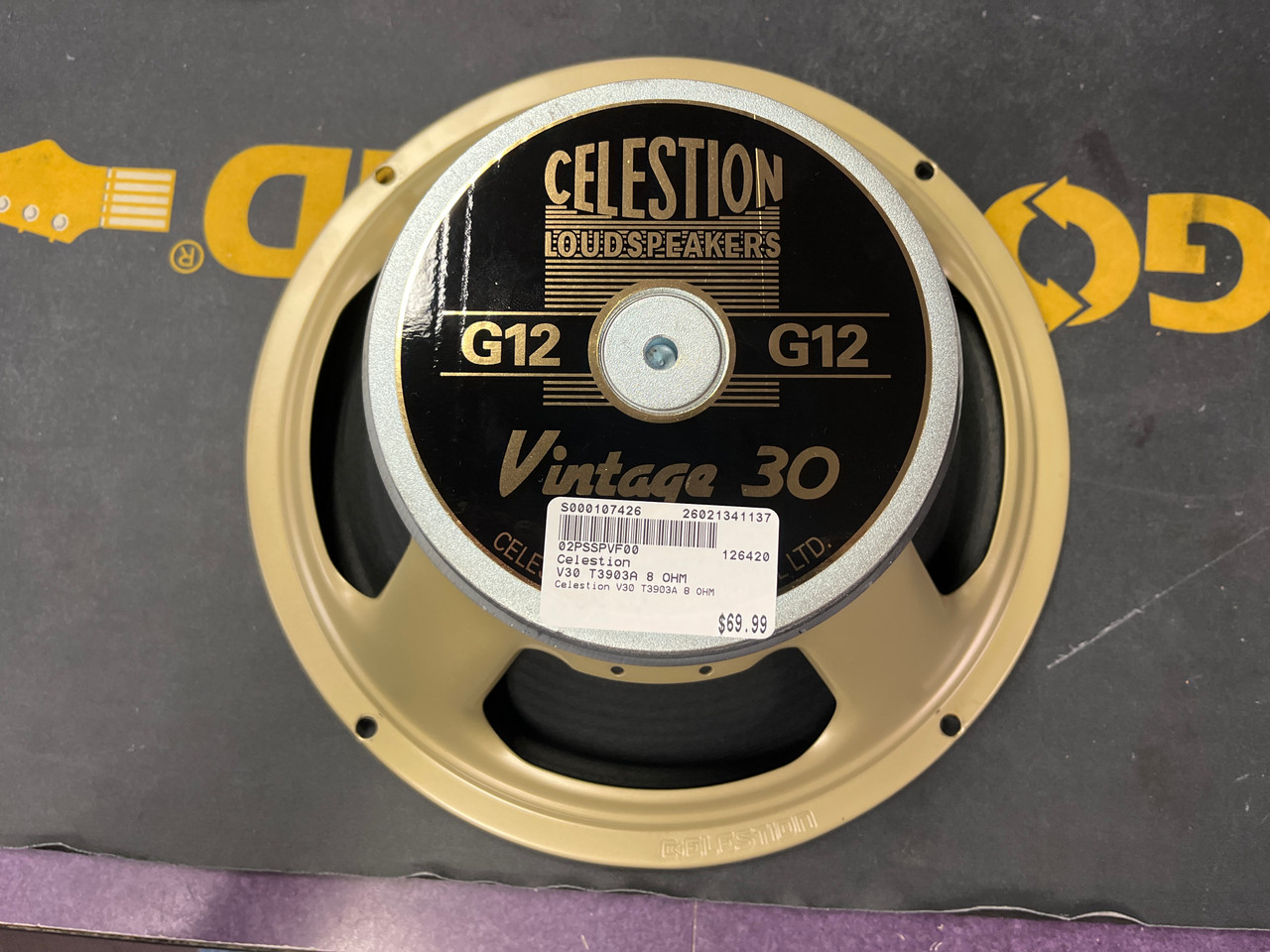 Used Celestion V30 T3903A 8 OHM Raw Speaker