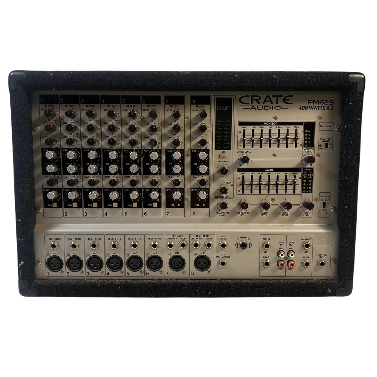 Used Crate PM62S Powered Mixer