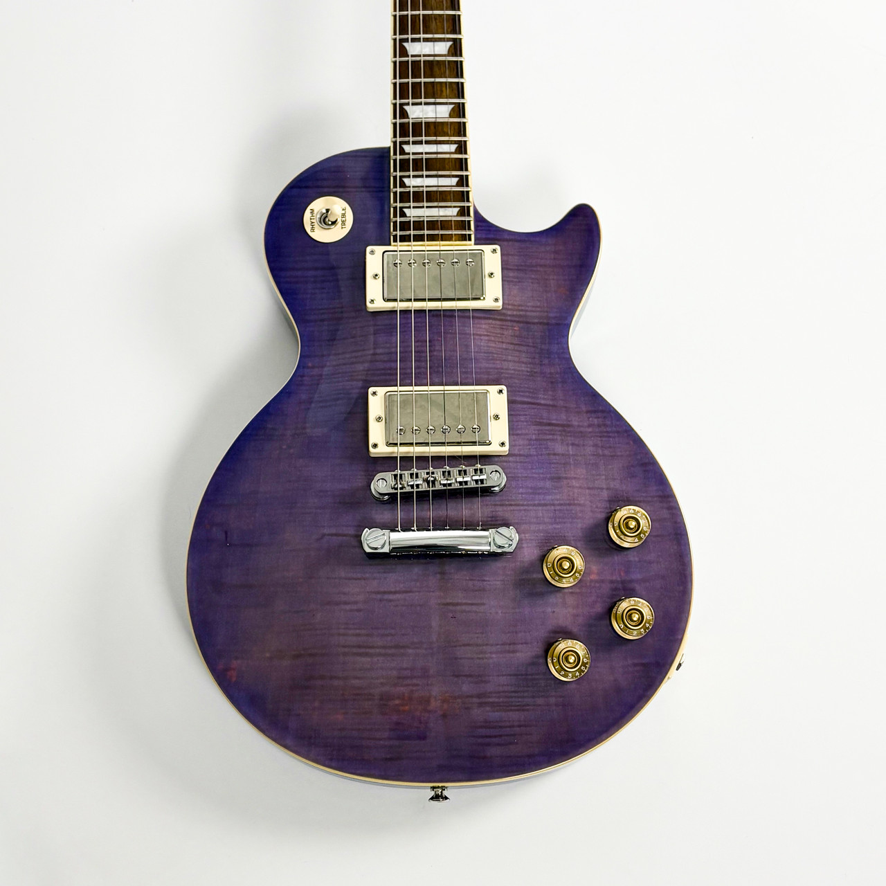 Used Epiphone Les Paul 1960 Tribute Plus Electric Guitar Purple