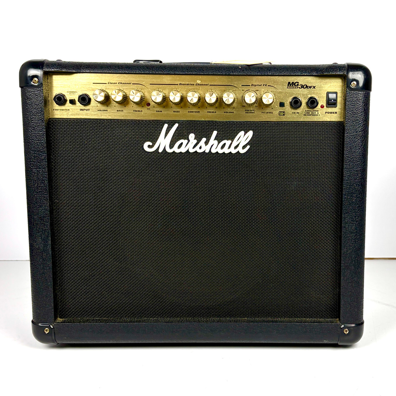 Used Marshall MG30DFX Solid State Amplifier 1 x 10 Used Marshall MG30DFX Solid State Amplifier 1 x 10