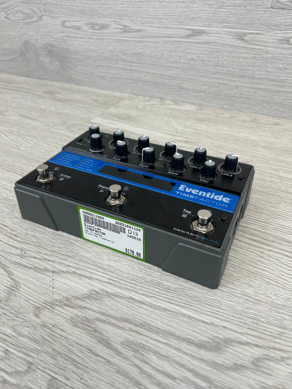Used Eventide TIMEFACTOR Delay Pedal