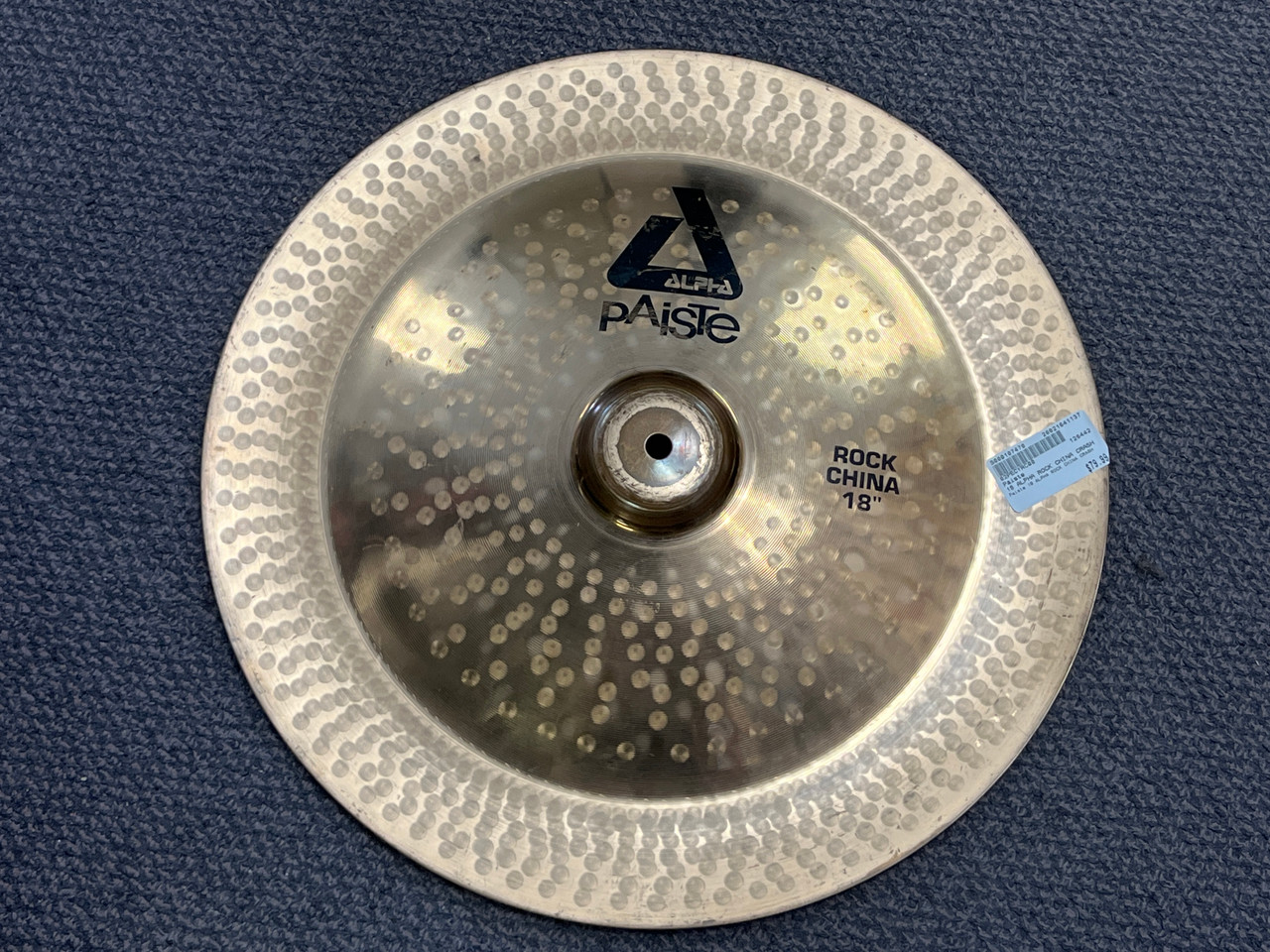Used Paiste 18 ALPHA ROCK CHINA CRASH China Cymbal 18