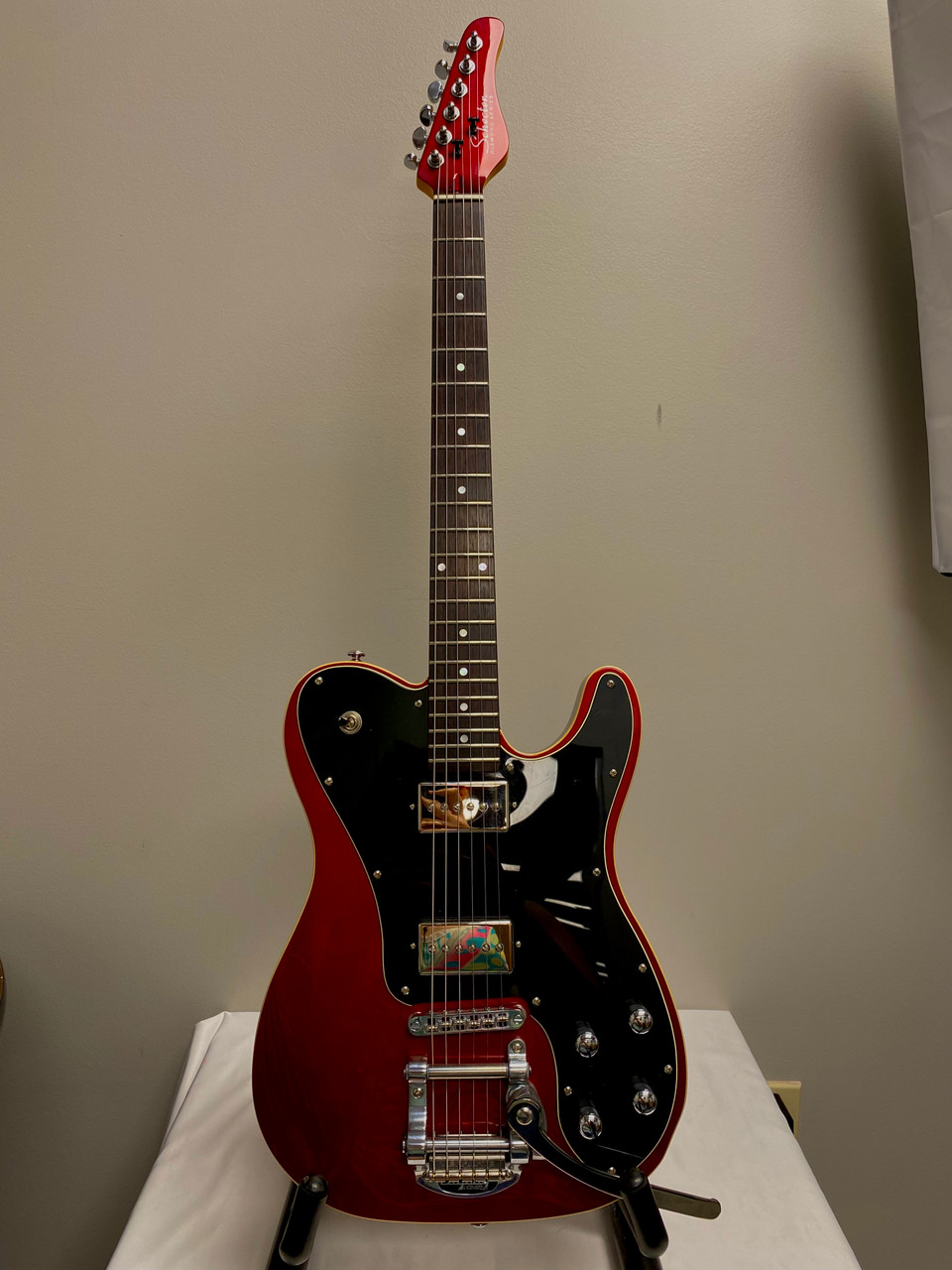Used Schecter PT FASTBACK II B W/ UPGRADED PICKUPS T Type Electric