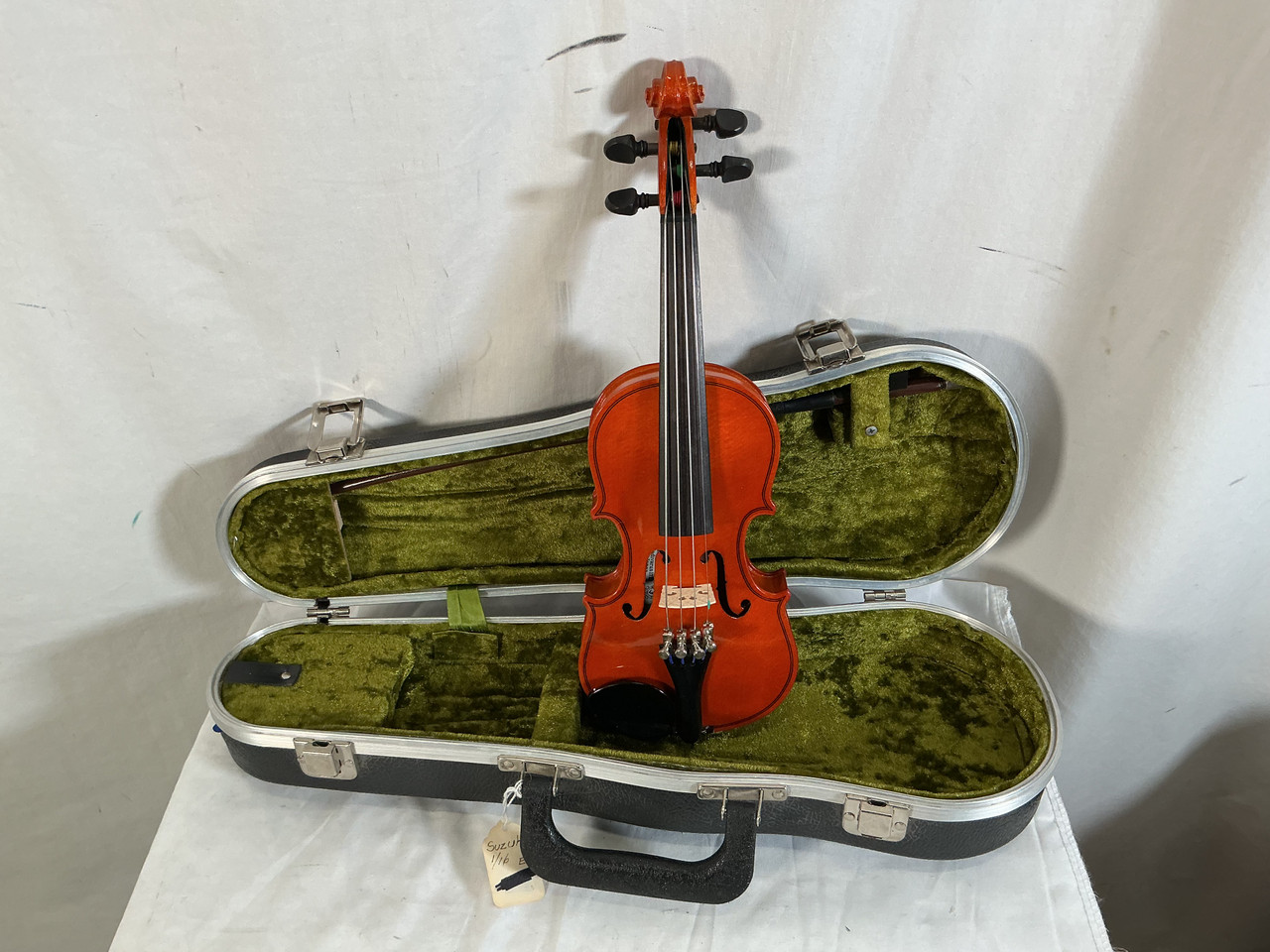 Used Suzuki 1/16 STRAD COPY VIOLIN NO 7 JAPAN Violin 1/16 Size