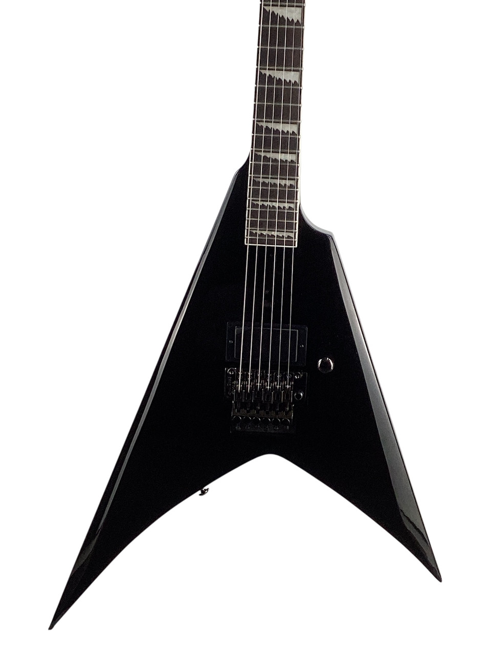 Used LTD ALEXI-200 V ALEXI LAIHO Pointy Electric Guitar Black 6-String