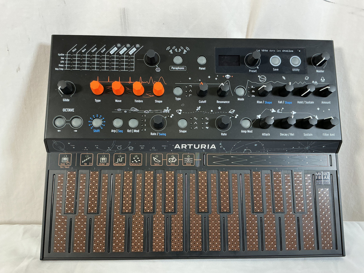 【中古】arturia microfreak black Arturia MicroFreak Hybrid Synthesizer | Sweetwater