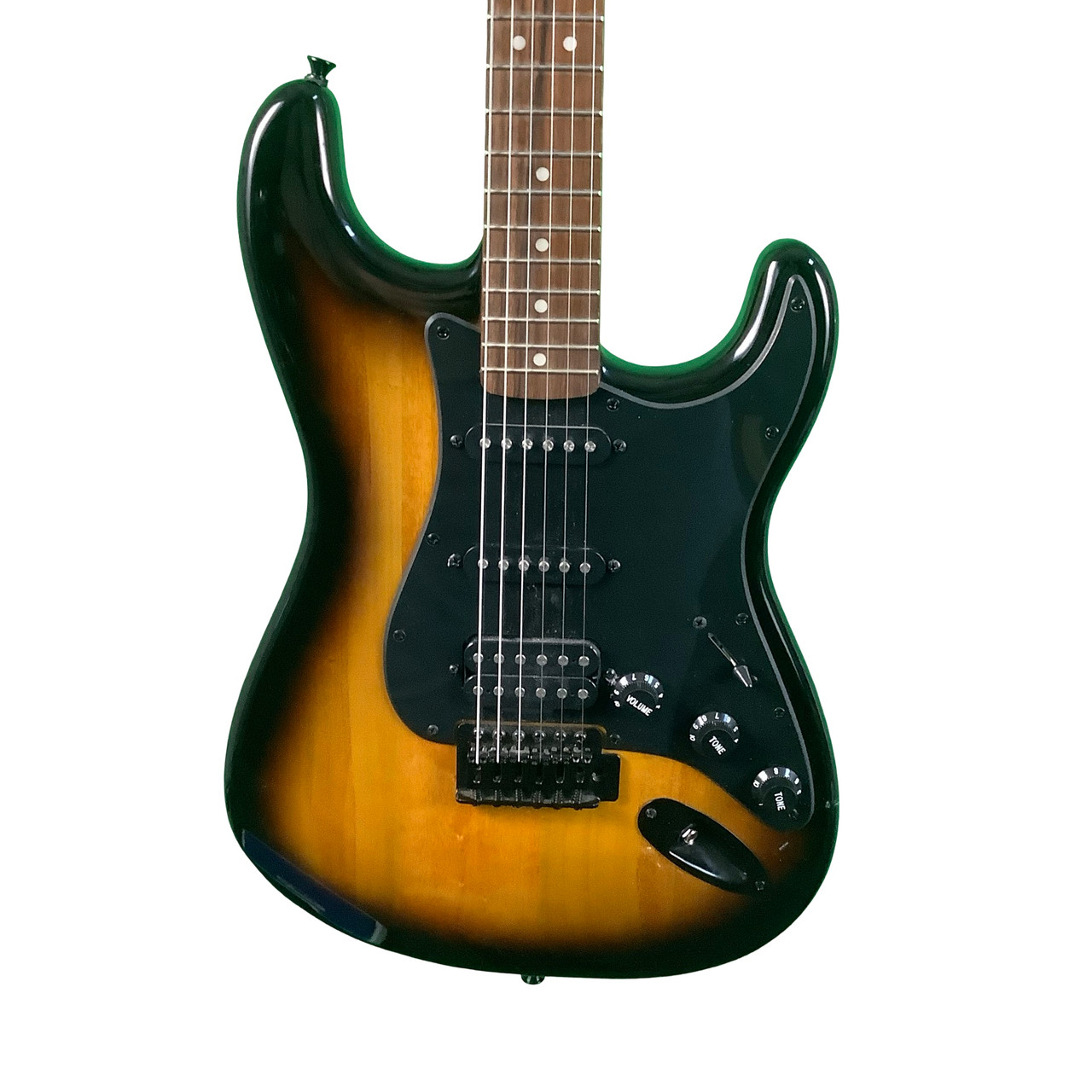 Used Squier BULLET STRAT HSS Electric Guitar Sunburst 6-String