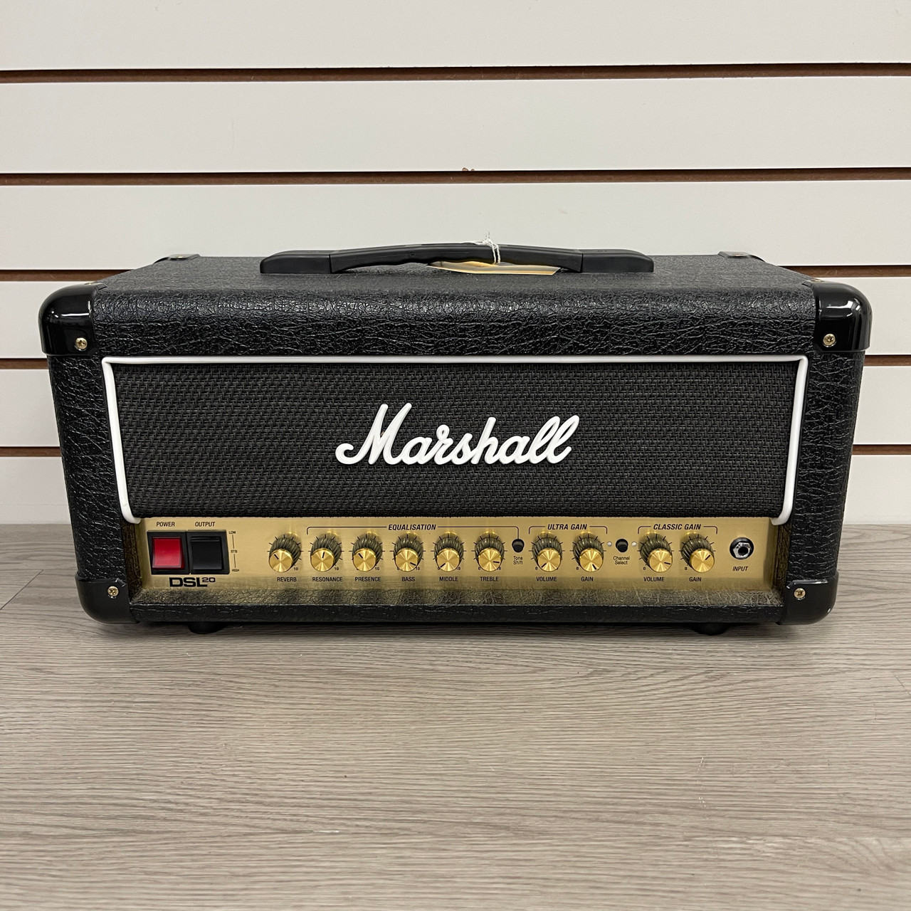 Used Marshall DSL20HR W/FTSW Solid State Guitar Head