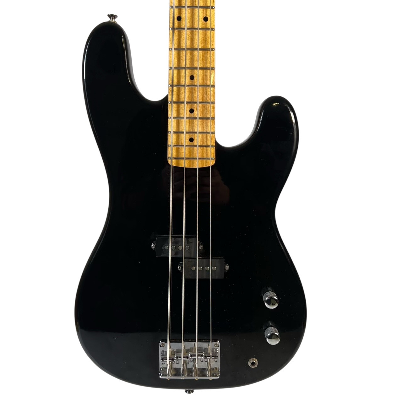 Used Squier II PRECISION BASS 1989 Bass Guitar Black 4-String