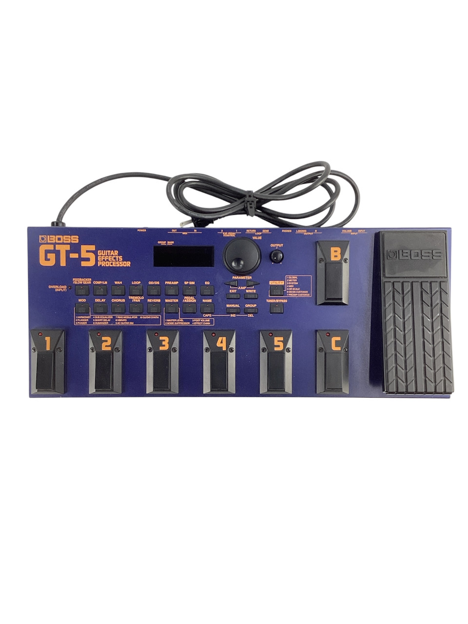 BOSS Guitar Effects Processor GT-5 動作品 Used Boss GT-5 GUITAR EFFECTS PROCESSOR Floorboard Effect