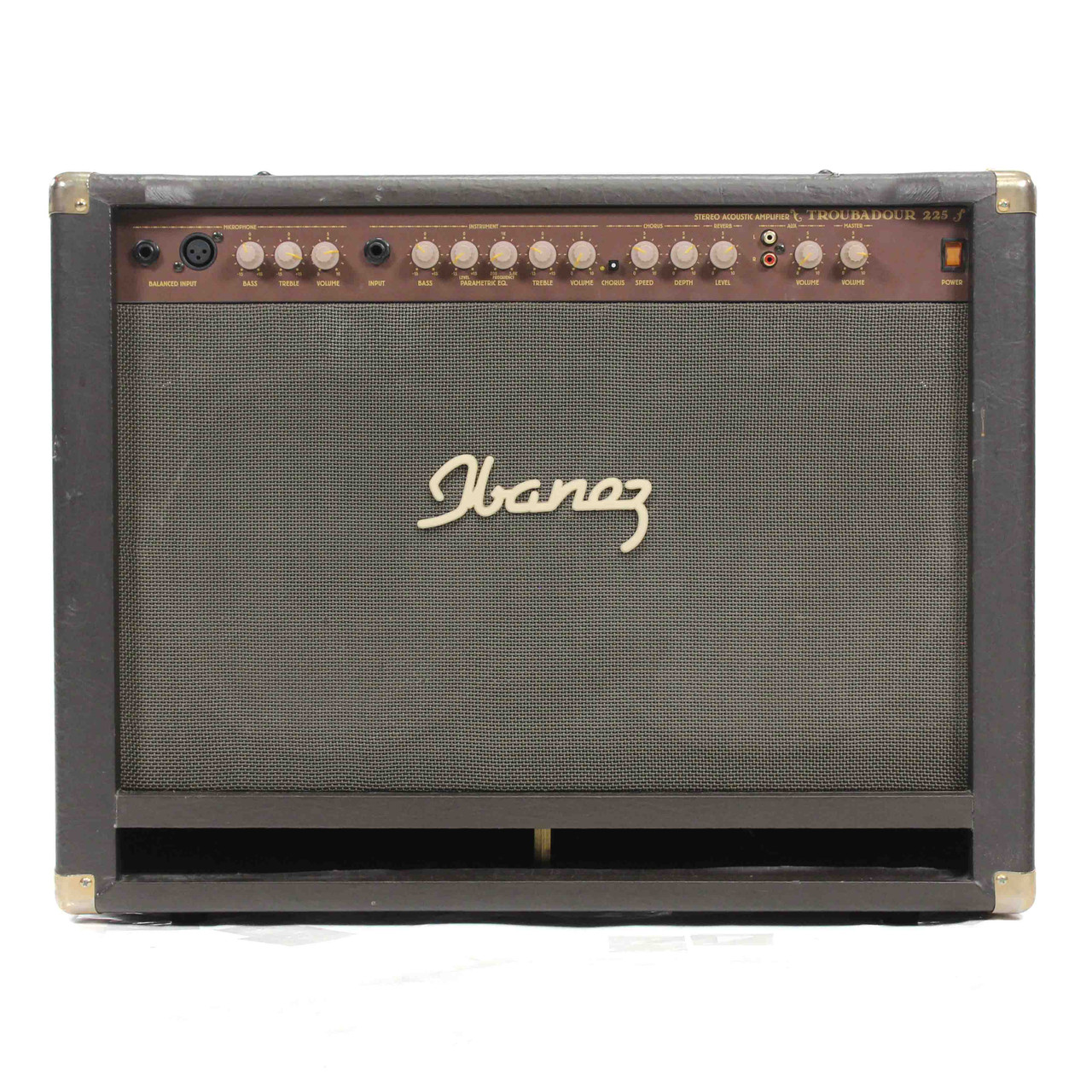 Used Ibanez TROUBADOUR 225 F 2 x 10 Solid State Amplifier 2 x 10