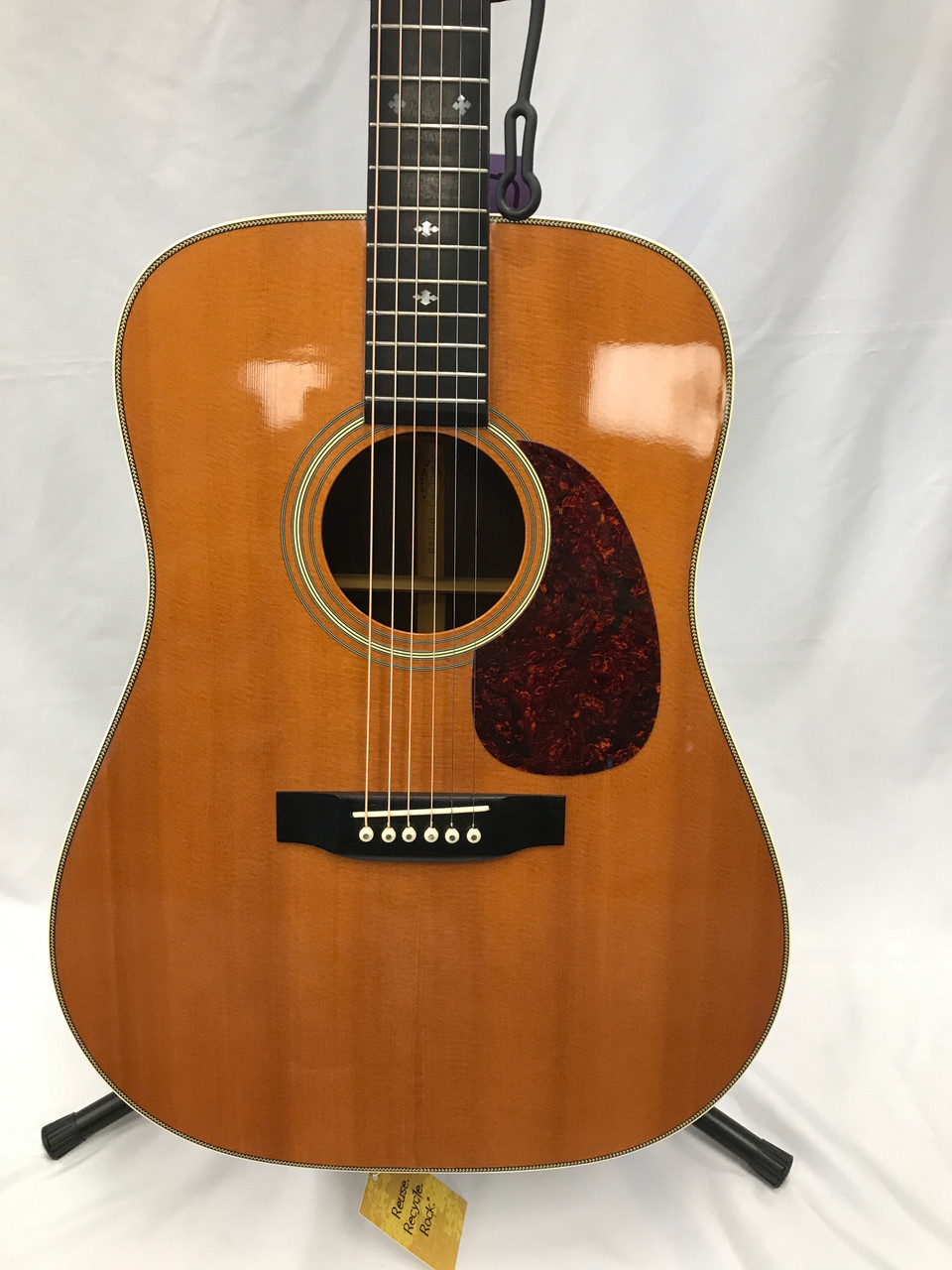 Used Sigma DR-28 MIJ Solid Top Acoustic Guitar Amber