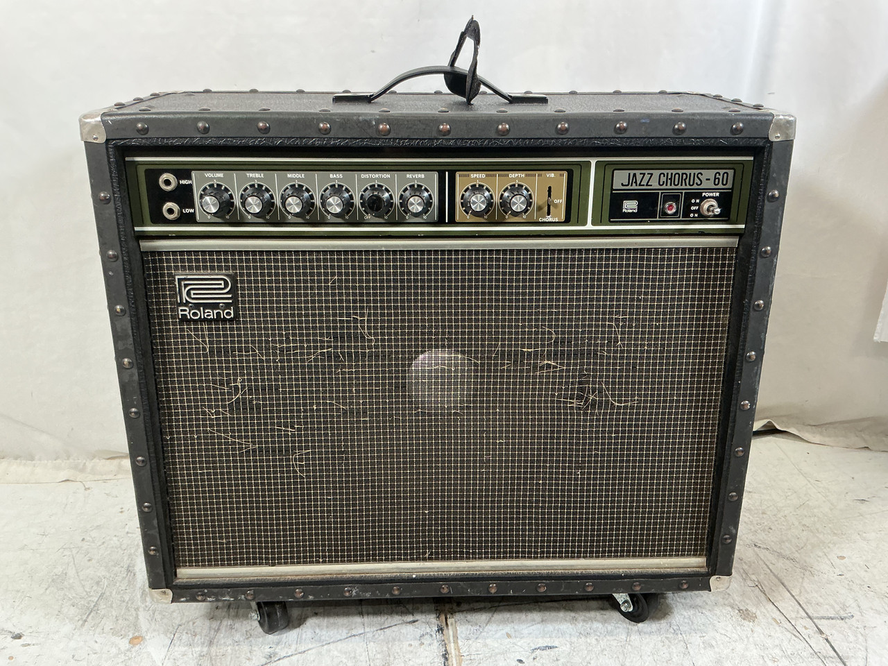 Used Roland JC-60 JAZZ CHORUS 1 x 12 Solid State Amplifier 1 x 12