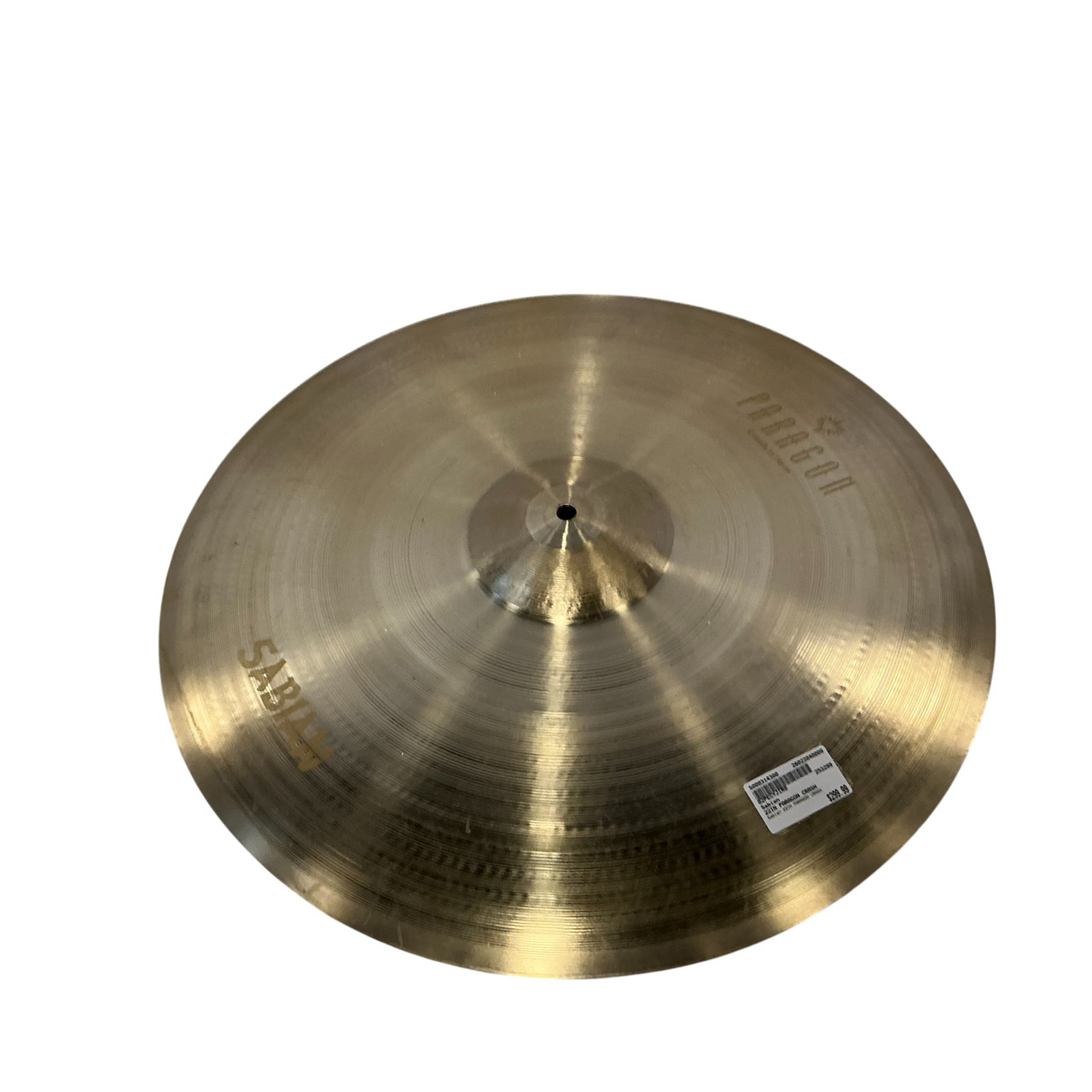 Used Sabian 22IN PARAGON CRASH Crash Cymbal Other