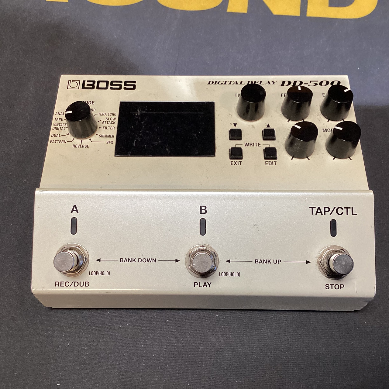 Used Boss DD-500 Delay Pedal