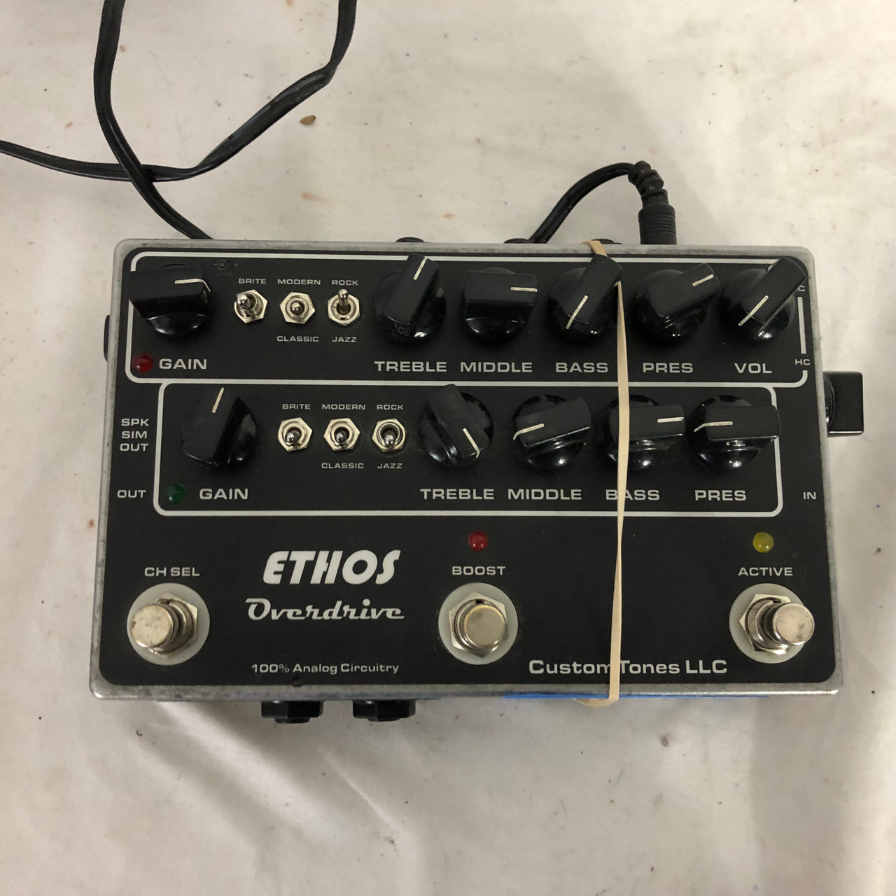 Ethos OverDrive FXループ パワーアンプ付き 【公式通販】